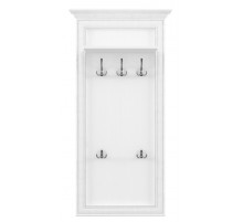 Настенная вешалка для одежды Тиффани L крем вудлайн с полкой Настенная вешалка для одежды Тиффани L крем вудлайн с полкой