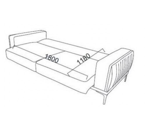 Трехместный диван-кровать Carlino(Карлино) CARL-02