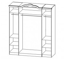 Четырехстворчатый шкаф Орхидея СП-002-14 (белый)
